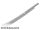 Lego Propeller 1 Blade 10L with Bar (Sword Blade), Flat silver