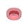 Lego Tile, Round 1 x 1, Transparent red