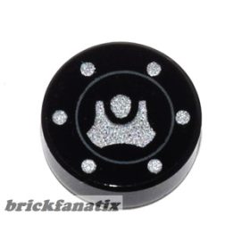   Lego Tile, Round 1 x 1 with Filler / Fuel / Gas Cap Pattern Set 21307 Caterham Seven 620R