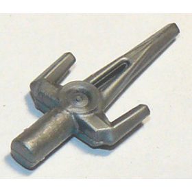 Lego Minifigure, Weapon Sai, Flat silver