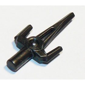 Lego Minifigure, Weapon Sai, Dark grey pearl