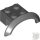Lego Vehicle, Mudguard 4 x 2 1/2 x 1 with Arch Round, Dark bluish gray