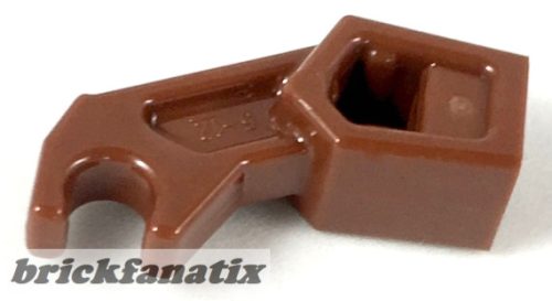 Lego Arm Mechanical, Exo-Force / Bionicle, Thick Support, Reddish brown