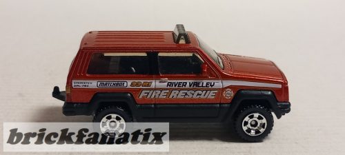 Matchbox Jeep Cherokee River Walley Fire Rescue ( 2018 )