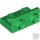 Lego ANGULAR PLATE 1.5 BOT. 1X2 1/2, Green