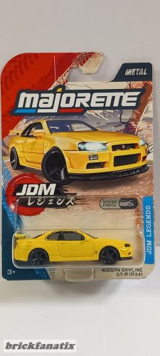 Majorette JDM Legends Nissan Skyline GT-R ( R34 )