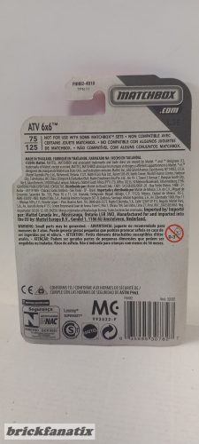 Matchbox ATV 6x6