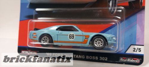 HOT WHEELS Gulf '69 Ford Mustang Boss 302