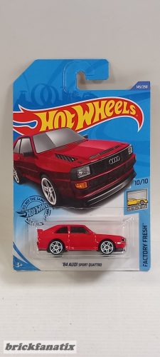 Hot Wheels 1984 Audi Sport Quattro ( Long Card )