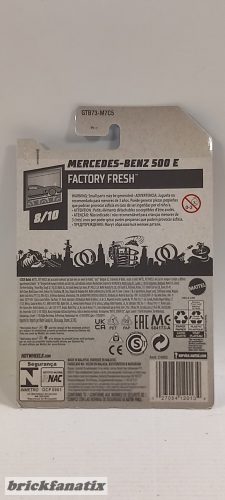 Hot Wheels Mercedes Benz 500 E ( Long Card )