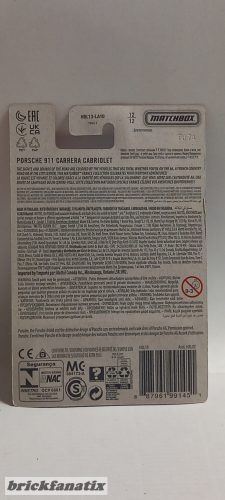 Matchbox Porsche 911 Cabriolet