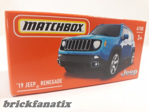 MATCHBOX Drive Your Adventure Series MATCHBOX DRIVE YOUR ADVENTURE SERIES '19 JEEP RENEGADE