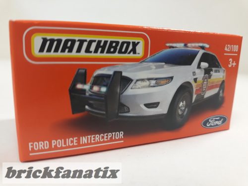 MATCHBOX DRIVE YOUR ADVENTURE SERIES Ford Police Interceptor