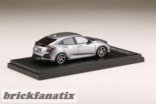 Hobby Japan Honda Civic Hatchback FK7, Luna Silver Metallic 1:64