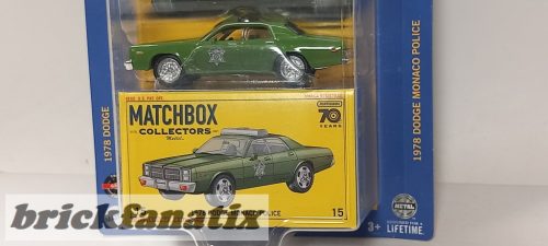 Matchbox Collectors 1978 Dodge Monaco Police