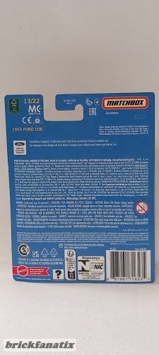 Matchbox Collectors 1953 Ford Coe