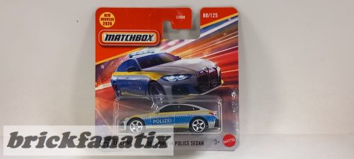 Matchbox 2023 BMW i4 Police Sedan
