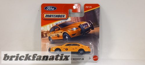 Matchbox Ford Police Interceptor - NYC TAXI