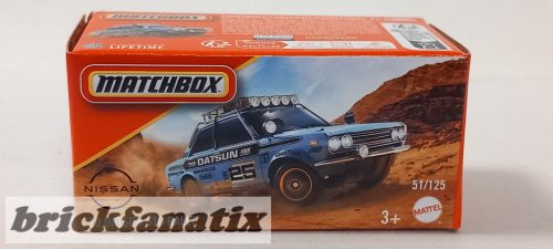 Matchbox Drive Your Adventure Series 1970 Datsun 510 Rally