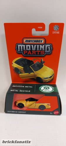 Matchbox Moving Parts 2020 BMW M4 Cabriolet