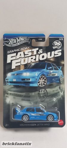 Hot Wheels Fast & Furious Graphic Remix Volkswagen Jetta MK3