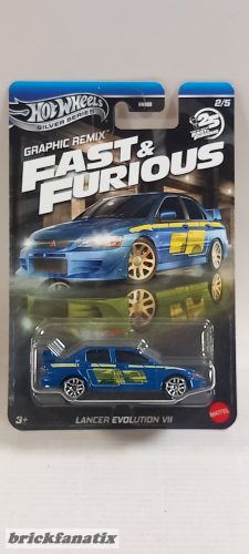 Hot Wheels Fast & Furious Graphic Remix Lancer Evolution VII