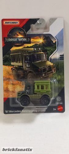 Matchbox 1997 Mercedes Benz Unimog U1300 - Jurassic World Rebirth