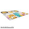 Large double-sided play mat / educational mat 180X200cm