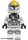 Lego figura Star Wars - Star Wars The Clone Wars - Clone Trooper Pilot (Phase 1) - Yellow Markings, Nougat Head