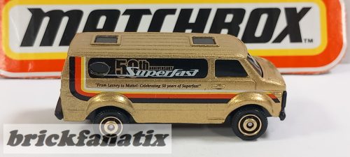 Matchbox Superfast 50th Anniversary Chevy Van 