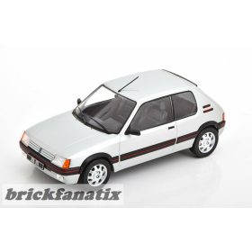 WHITEBOX PEUGEOT 205 GTI, SILVER, 1988 1:24