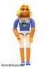 Lego figura Belville Female - White Shorts, Medium Violet Shirt, Light Yellow Hair