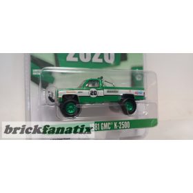   Greenlight 1981 GMC K-2500 ' TRADE SHOW EXCLUSIVE 2020 '- CHASE Green Machine, Limited Edition - 1:64
