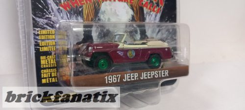 Greenlight 1967 Jeep Jeepster, Ace Ventura When Nature Calls - CHASE Green Machine, Limited Edition - 1:64