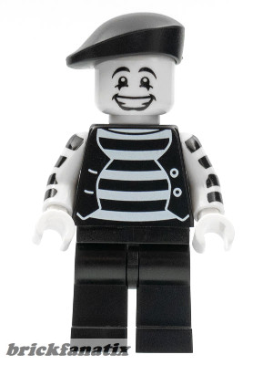 Lego figura Collectible Minifigures Mime - Series 2 (Minifigure Only without Stand and Accessories)