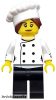 Lego figura Collectible Minifigures - Series 17 Minifigures - Gourmet Chef, Series 17 (Minifigure Only without Stand and Accessories)