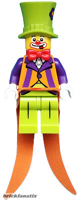 Lego figura  Collectible Minifigures - Series 18 Minifigures - Party Clown, Series 18 (Minifigure Only without Stand and Accessories)