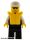 Lego figura Town - Police - Sheriff Star and 2 Pockets, Black Legs, White Arms, White Cap, Life Jacket, Black Sunglasses