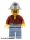 LEGO Minifig City - Construction - Flannel Shirt with Pocket and Belt, Sand Blue Legs, Mining Helmet, Safety Goggles