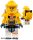 Lego figura City - Space - Astronaut - Female, White Spacesuit with Bright Light Orange Arms, Bright Light Orange Helmet, Trans-Clear Visor, Bright Light Orange Armor with Black Bar Handle