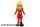Lego figura Friends Christina - Red Skirt and Leggings, Red Long Sleeve Christmas Top