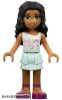 Lego figura Friends Chloe - Light Aqua Layered Skirt, White Top