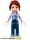 Lego figura Friends Mia - Dark Blue Trousers, Medium Lavender Jacket with Scarf