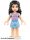 Lego figura Friends Emma - Bright Light Blue Skirt, Lavender Top with Flowers