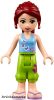 Lego figura Friends - Friends Mia - Lime Cropped Trousers, Medium Blue Top with 3 Butterflies