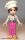 Lego figura Friends - Friends Lillie - White Jacket, Dark Pink Pants, White Chef Toque with Hair