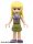 Lego figura Friends - Friends Stephanie - Olive Green Shorts and Top, Dark Purple Shoes