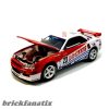 Greenlight / Tarmac WORKS 1999 Nissan Skyline GT-R ( BNR34 ) LOCTITE #23 with driver figure - Limited Edition - 1:64