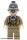 Lego figura Indiana Jones - Last Crusade - Professor Henry Jones Sr. - Dark Bluish Gray Pith Helmet, Diary in Pocket
