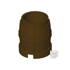 Lego Barrel 2x2, Dark brown
